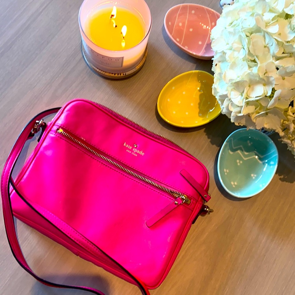 Kate Spade Neon Purse (fits iPad)